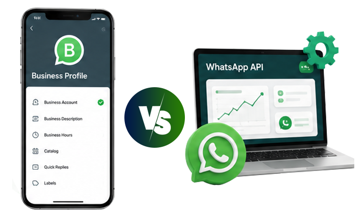 How WhatsApp Business API is Different from WhatsApp Business App?