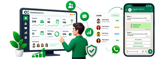 What CoreConnect360 helps you do